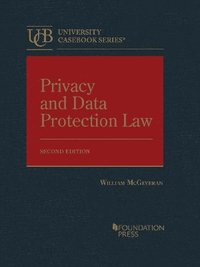 bokomslag Privacy and Data Protection Law