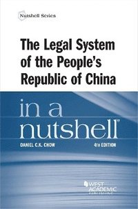bokomslag The Legal System of the People's Republic of China in a Nutshell