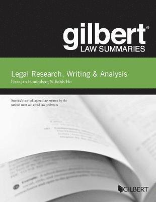 Gilbert Law Summary on Legal Research, Writing & Analysis 1