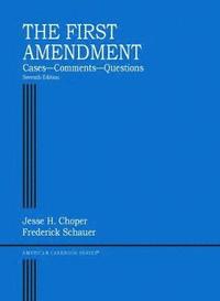 bokomslag The First Amendment