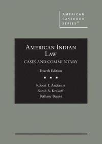 bokomslag American Indian Law