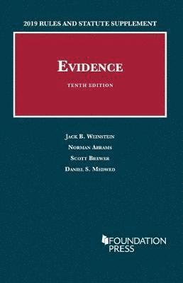 Evidence, 2019 Rules and Statute Supplement 1
