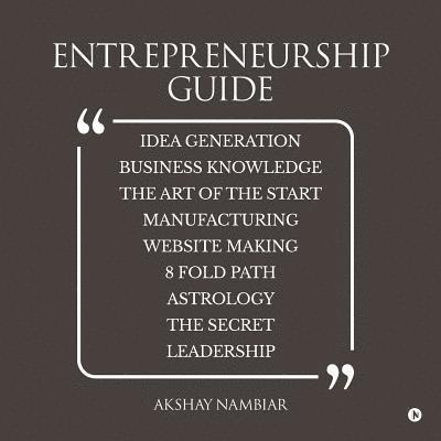 Entrepreneurship Guide 1