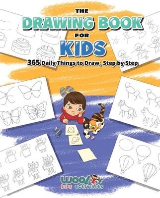 bokomslag The Drawing Book for Kids