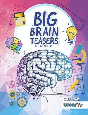 Woo! Jr. Kids Activities - Big Brain Teasers Book for Kids, Häftad