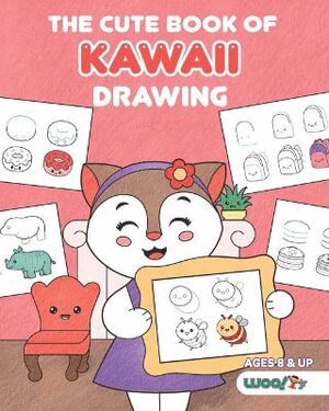 Woo! Jr. Kids Activities - Cute Book of Kawaii Drawing, Häftad