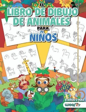 Woo! Jr. Kids Activities - Libro de Dibujo de Animales Para Niños, Häftad