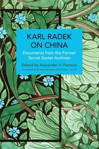 bokomslag Karl Radek on China