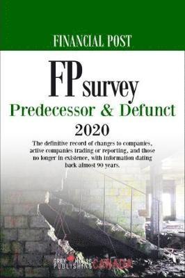 FP Survey: Predecessor & Defunct 2020: 0