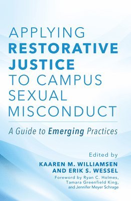 bokomslag Applying Restorative Justice to Campus Sexual Misconduct
