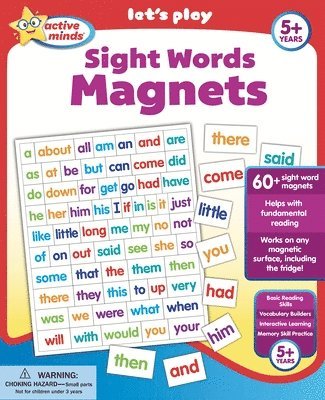 Active Minds - Sight Words Magnets 1