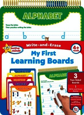 Sequoia Children's Publishing - Active Minds Write-And-Erase My First Learning Boards, Häftad