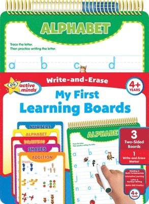 Active Minds Write-And-Erase My First Learning Boards 1