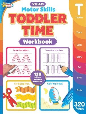 bokomslag Active Minds Toddler Time: A Steam Workbook