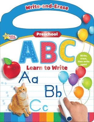 Active Minds Write-And-Erase Preschool ABC