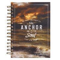 bokomslag Journal Wirebound Large Anchor for the Soul