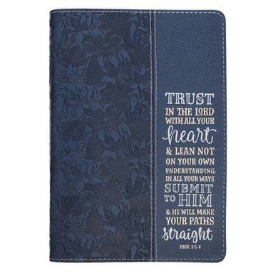 bokomslag Journal Classic Navy Trust in the Lord