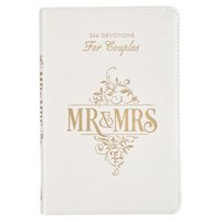 bokomslag Gift Book Mr. & Mrs. White Faux Leather