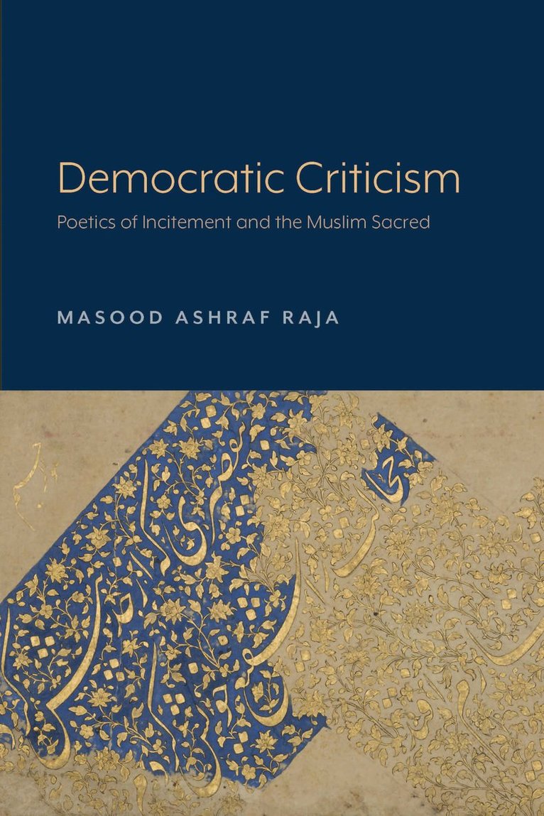 Masood Ashraf Raja - Democratic Criticism, Häftad