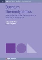 bokomslag Quantum Thermodynamics