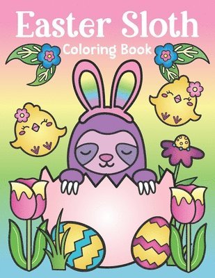 Easter Sloth Coloring Book 1