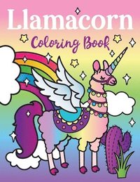 bokomslag Llamacorn Coloring Book