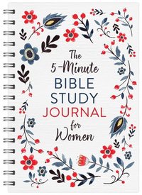 bokomslag The 5-Minute Bible Study Journal for Women