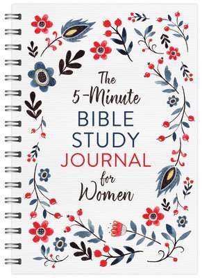 bokomslag The 5-Minute Bible Study Journal for Women