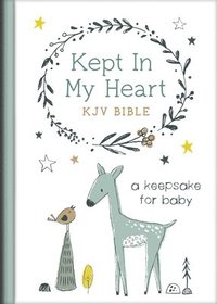 bokomslag Kept in My Heart KJV Bible [Hazel Woodland]: A Keepsake for Baby