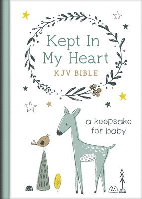 bokomslag Kept in My Heart KJV Bible [Hazel Woodland]: A Keepsake for Baby