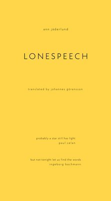 Lonespeech 1