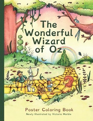 L Frank Baum, L. Frank Baum, L. Frank, Baum - Wonderful Wizard of Oz Poster Coloring Book, Häftad