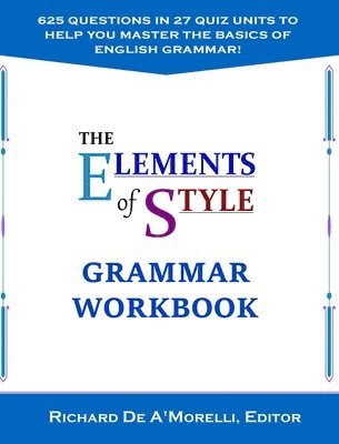Richard De A'Morelli - Elements of Style, Inbunden