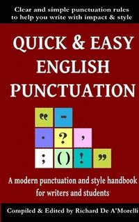 bokomslag Quick & Easy English Punctuation