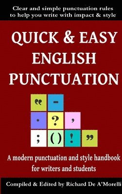 bokomslag Quick & Easy English Punctuation