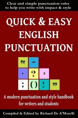 bokomslag Quick & Easy English Punctuation