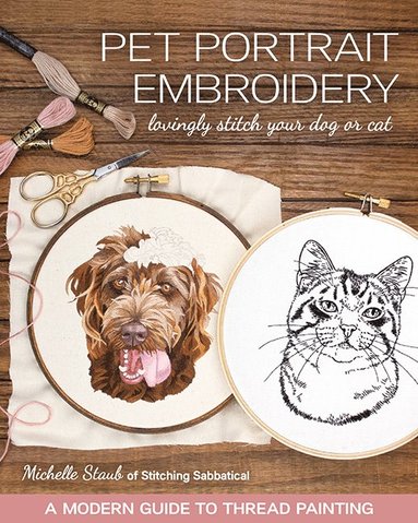 bokomslag Pet Portrait Embroidery