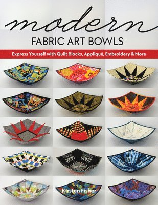 Modern Fabric Art Bowls 1