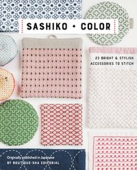 bokomslag Sashiko + Color