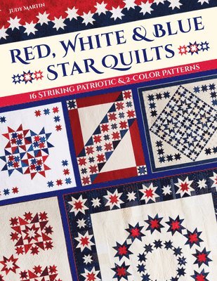 bokomslag Red, White & Blue Star Quilts