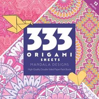 bokomslag 333 Origami Sheets Mandala Designs