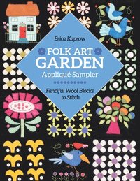bokomslag Folk Art Garden Appliqu Sampler