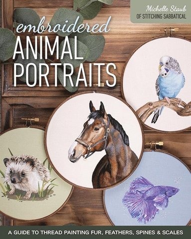 bokomslag Embroidered Animal Portraits