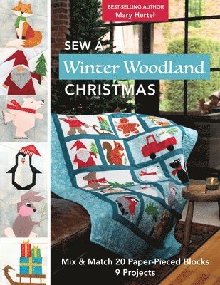 bokomslag Sew a Winter Woodland Christmas: