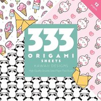 bokomslag 333 Origami Sheets Kawaii Designs