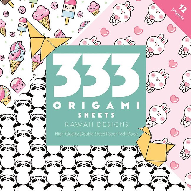 333 Origami Sheets Kawaii Designs 1