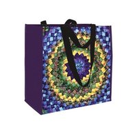 bokomslag Pinecone Quilt Eco Tote: Reusable Grocery and Shopping Bag, Lightweight Folding Gift Tote Bag