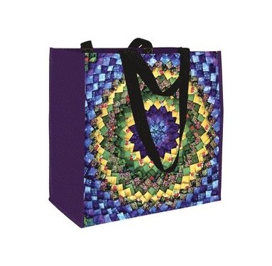 bokomslag Pinecone Quilt Eco Tote: Reusable Grocery and Shopping Bag, Lightweight Folding Gift Tote Bag