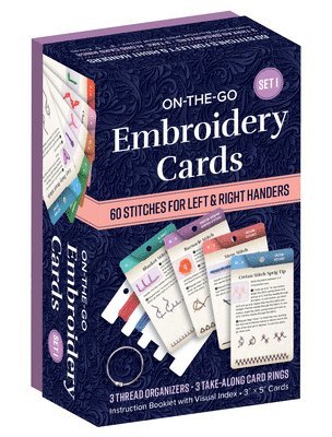 bokomslag On-The-Go Embroidery Cards Set 1