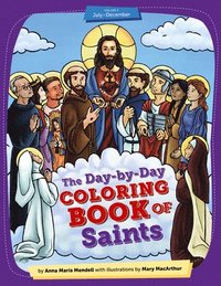 bokomslag Day-By-Day Coloring Book of Saints V2: July Through December